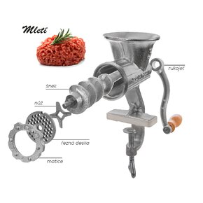 Mlynček na mäso Porkert vel. 8