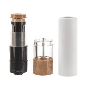 Mlynček na korenie s LED osvětlením