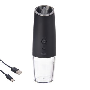 Akumulátorový mlynček na korenie s LED osvetlením