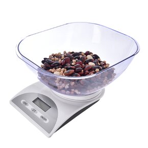 Kuchynská váha digitálna s miskou 5 kg