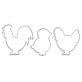 Vykrajovačka jar 3 ks