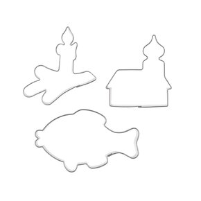 Vykrajovačka Vianoce sada 3 ks