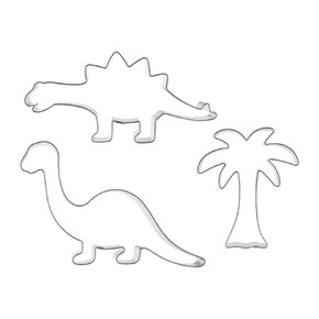 Vykrajovačka dinosvet 3 ks