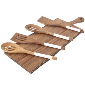 Obracačka WHITELINE s otvormi 30 cm