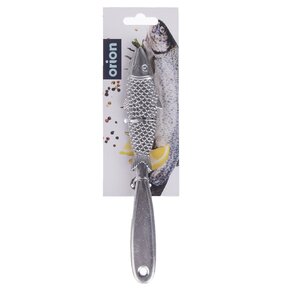 Škrabka na ryby hliník