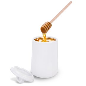 Dóza na med s lyžičkou WHITELINE Basic