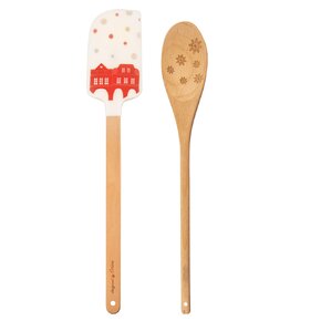 Darčeková stierka s vareškou DOMKY zlatá