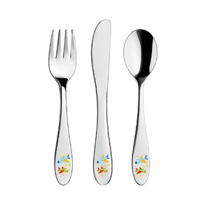 Jedálenský detský príbor lietadlá 3 diely