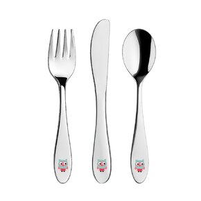 Jedálenský detský príbor SOVA 3 diely