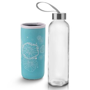 Fľaša s viečkom a temoobalem KVET 0,54 l