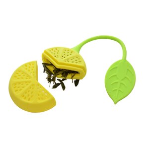 Čajítko silikón citrón