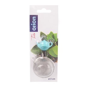 Čajítko závesné pr. 5,4 cm s ťažítkom kanvička