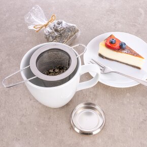 Čajítko s viečkom pr. 7,5 cm