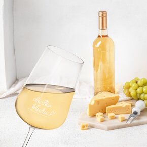 Pohár na víno Chvíľka kľudu 0,45 l 1 ks