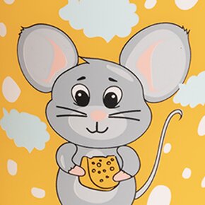 Nápojová fľaša MYŠKA 0,5 l