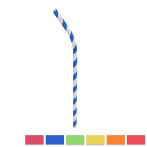 Nápojová slamka s kĺbom 35 ks