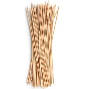 Špajdle hrotené na ražniči 27 cm 40 ks