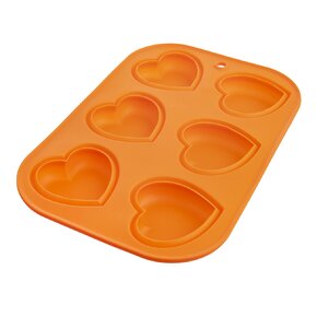 Forma na pečenie muffiny srdce