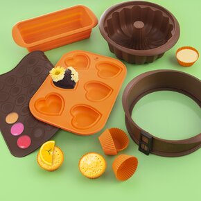 Forma na pečenie muffiny srdce