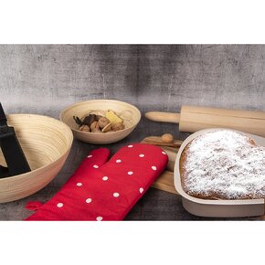 Kuchynská chňapka s magnetom BODKA