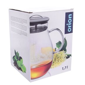 Kanvica z varného skla 1,7 l