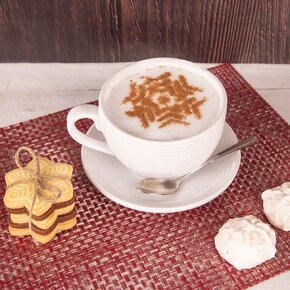 Zdobiace šablóny na kávu Vianoce set 6 ks