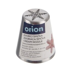 Zdobiaca špička vločka malá