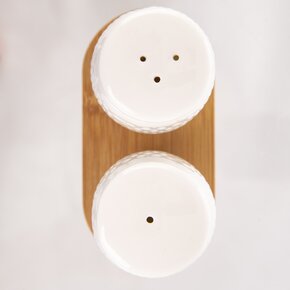 Korenička s podnosom WHITELINE 2 ks