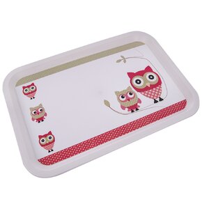 Servírovacia detská tácka SOVA 30,5x21 cm