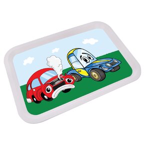 Servírovacia detská tácka AUTO 30,5x21 cm