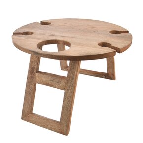 Pikniková tácka-stolík MANGO pr. 39,5 cm, v. 24,5 cm