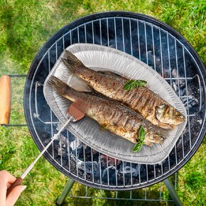 Servírovacia a grilovacia tácka 33x23 cm 4 ks