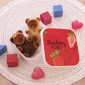 Box na desiatu Fruit 4 ks