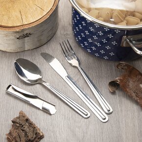 Jedálenský príbor s otváračom KEMP 4 diely