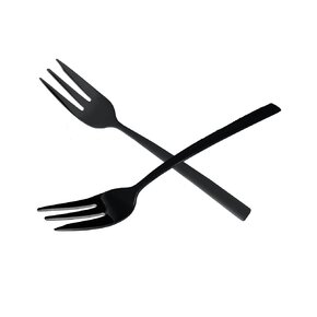 Dezertná vidlička BLACK 2 ks
