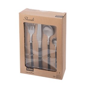 Jedálenské príbory SKANDI 24 dielov