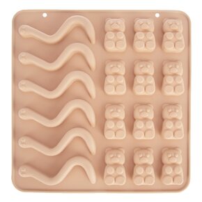 Forma na pečenie medvedíky/dážďovky