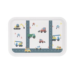 Servírovacia detská tácka AUTÁ 30,5x21 cm