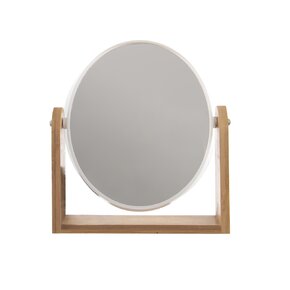 Kozmetické zrkadlo WHITNEY so stojanom 18x20 cm