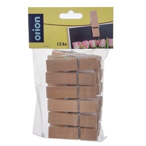 Dekoračné štipce 12 ks