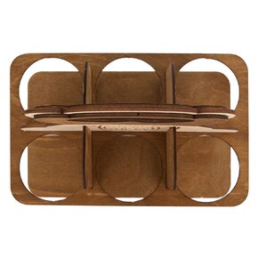 Stojan na pivné fľaše