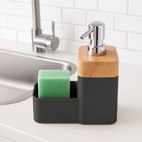 Dávkovač mydla BLACK 0,38 l