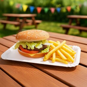 Servírovacia tácka 33x19 cm 10 ks