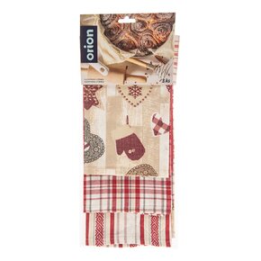 Kuchynská utierka SRDCE 3 ks