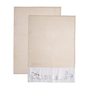 Kuchynská utierka vafle STATOK 2 ks