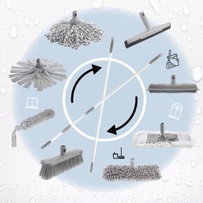 Hlava na mop s návlekom CLEAN SYSTEM