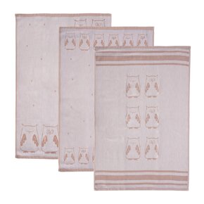 Kuchynská utierka SOVA 3 ks