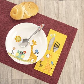 Vrecko na príbory ŽIRAFA