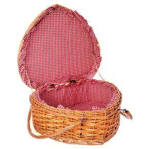 Piknikový kôš SRDCE