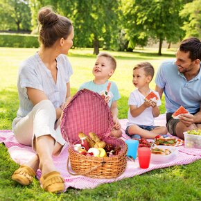 Piknikový kôš SRDCE